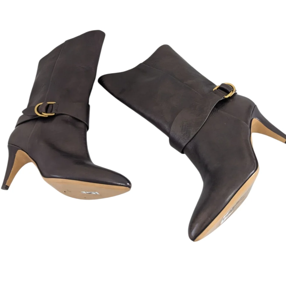 Isabel Marant Elegant Brown Leather Women's Boots...size EU 38/US 8
